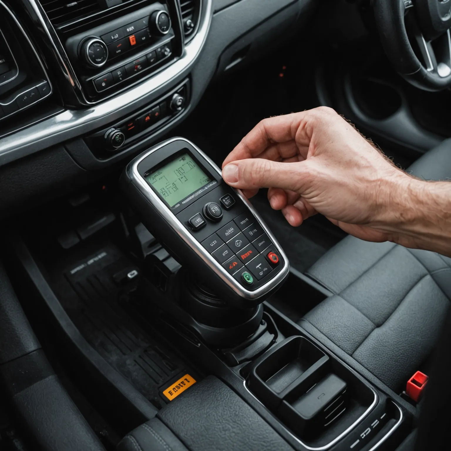 Нулиране на бутона за TPMS в колата
