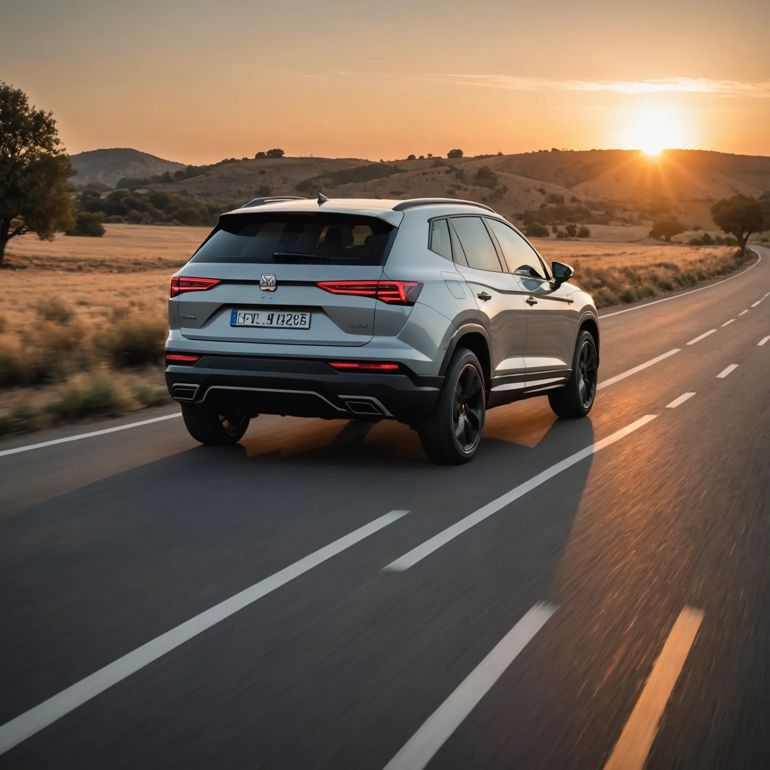 Изглед отзад на Cupra Terramar