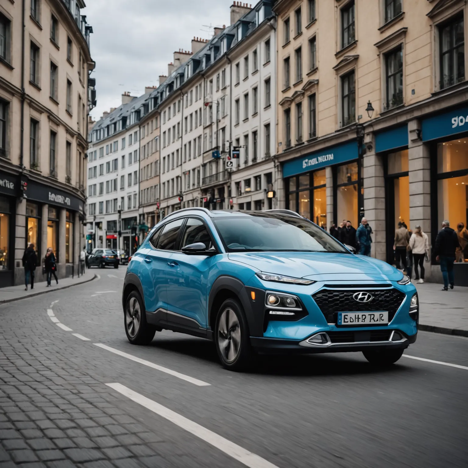 Hyundai Kona Electric в градска среда