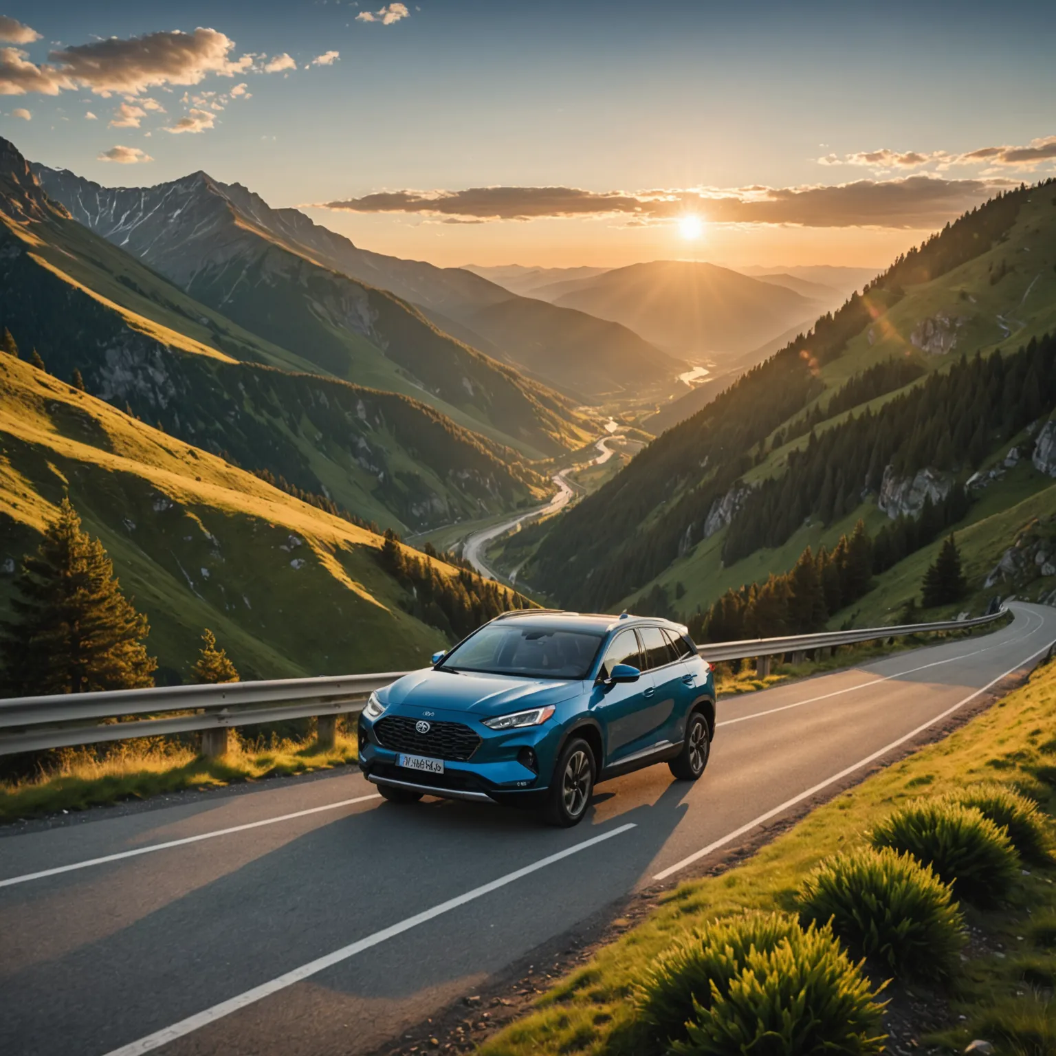 Графика на разхода на гориво и CO2 за хибридни SUV-ове