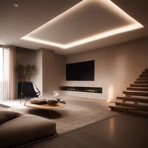 Двухъярусный гипсокартонный потолок: элегантность и практичность в вашем интерьере.