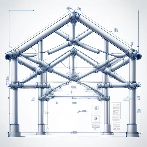 Шаги из трубы: типы и характеристики ферм для вашего дома Шаги из труб: разновидности и характеристика конструкций ферм