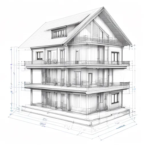 Проекты каркасных домов: чертеж и пошаговая инструкция Проекты и инструкции для чертежа каркасных домов