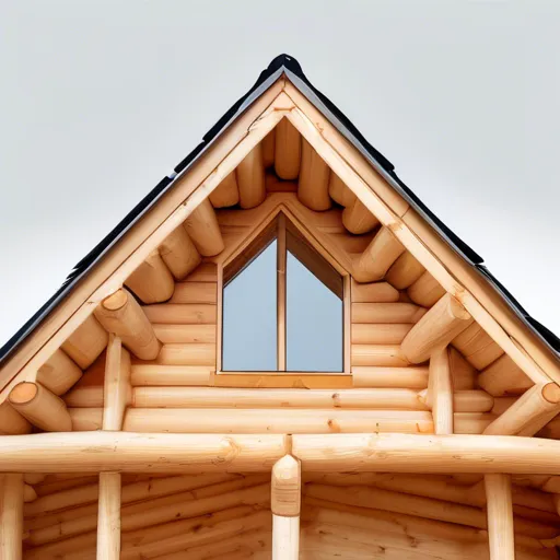 Двухскатная крыша для сруба: технологии и решения строительства Двухскатная крыша на сруб: технологии и варианты выполнения