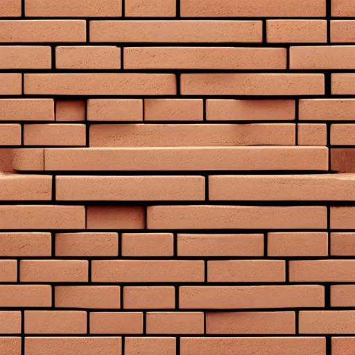 Detailný pohľad na konštrukciu z tehál