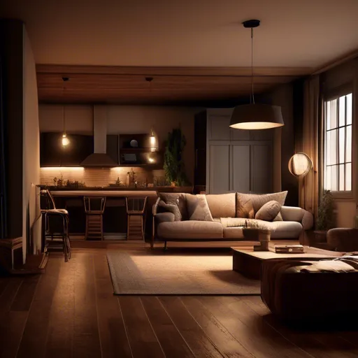 Amerikanisches Interieur: eine Kombination aus Eleganz und Komfort