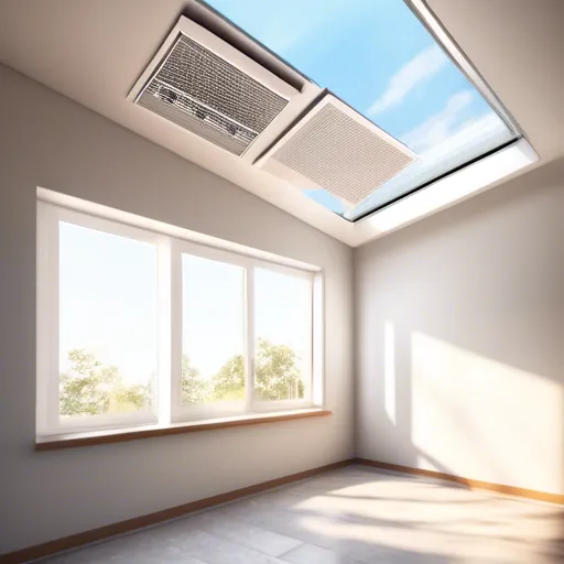 Correct formation of the ventilation unit in the roof structure