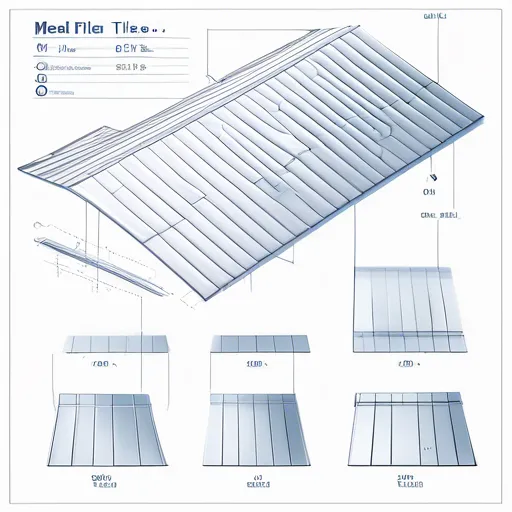 How to correctly calculate metal tiles for your roof