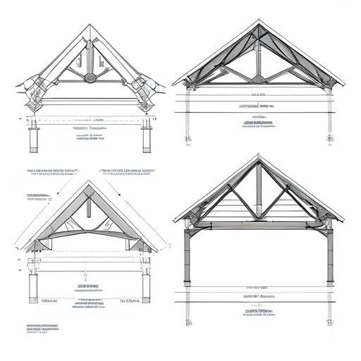 Два варианта за проектиране на греди на шатров покрив: как да го направите?