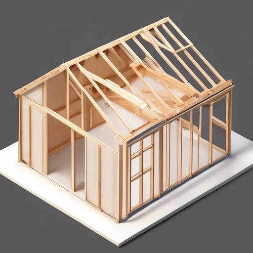 Покроковий посібник: створення каркасного дому з односхилим дахом