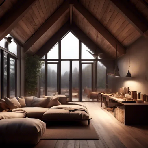 Фронтонен покрив: характеристики на окачващи и носещи конструктивни системи