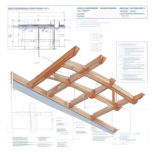 Встановлення та дослідження з'єднань крокв односхилого даху.