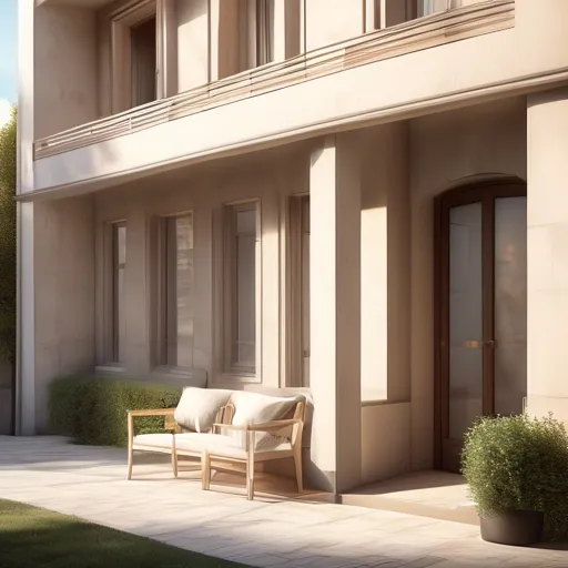 Elements of facade architecture: design, purpose and selection of materials