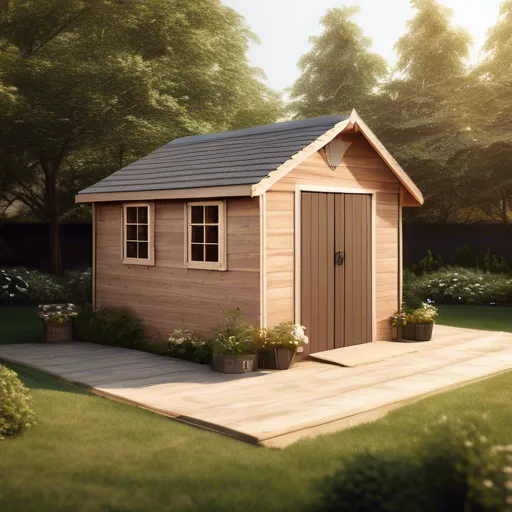 Посібник поетапного створення каркасного сараю з дахом