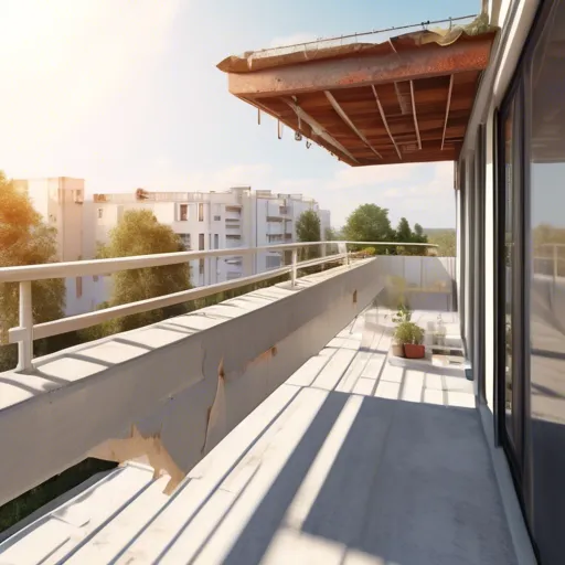 Съвременни технологии за ремонт на покриви на балкони: бетон и рамки Съвременни методи за ремонт на балконски покриви: бетонни и рамкови опции