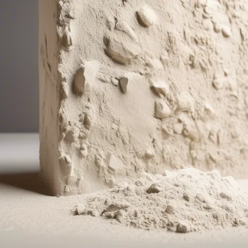 Vápencová omítka zblízka