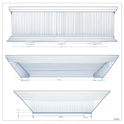 Elegantní žebrovaná podlaha