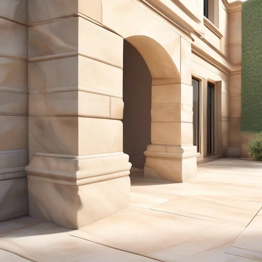 Arenito para fachadas: pedra natural elegante para o seu interior