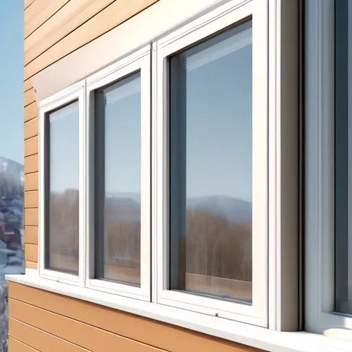 Fast and reliable installation of plastic window slopes by experts