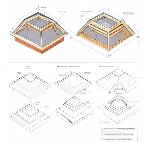 Step-by-step guide with diagrams: DIY hip roof