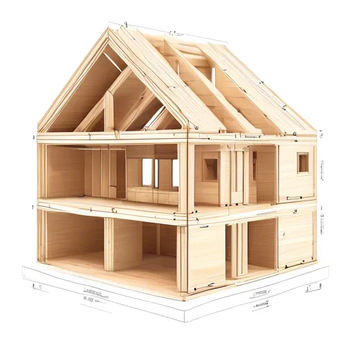Casa de blocos de madeira: uma ótima solução para sua casa