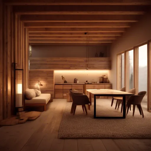 Casa de blocos de madeira: uma ótima solução para sua casa