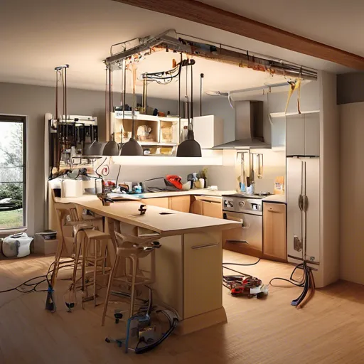 Correct methods for laying electrical wiring in the walls of the house