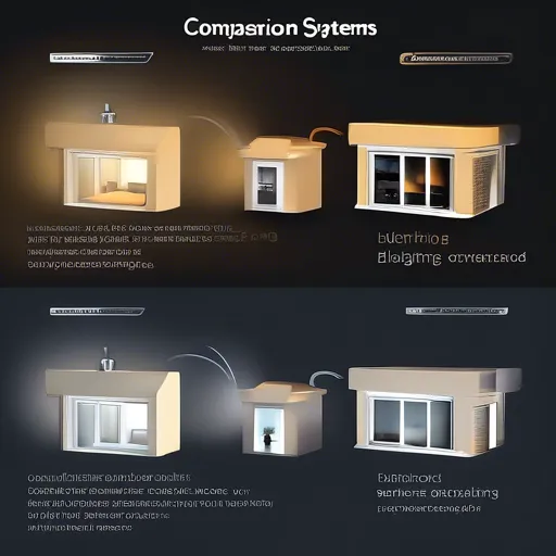 Noční pohled na osvětlené město
