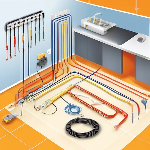 Преглед на кабелите за инсталиране на система за подово отопление
