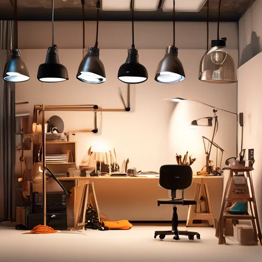 Препоръки за настройка на осветлението за студио или творческа работилница Какво да вземете предвид при планирането на осветление за студио или работилница?