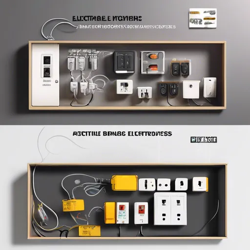 Bonyolult áramelosztó rendszer ipari környezetben