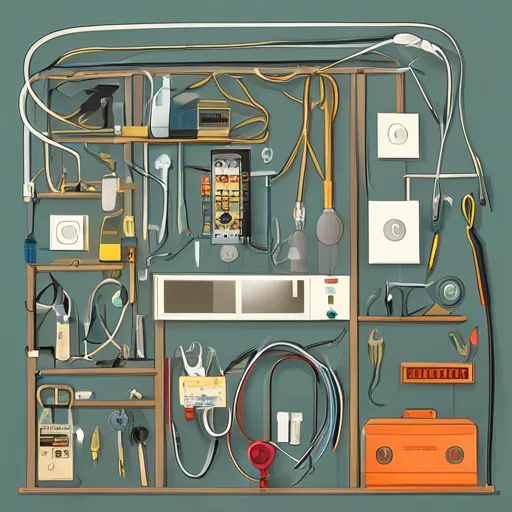 Como consertar fiação quebrada na parede do seu quarto