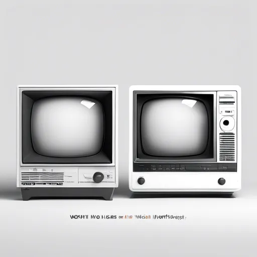 Opravář pracující na staré televizi