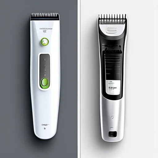 Strojček na vlasy počas čistenia