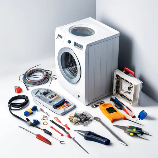 Ломи унутрашњих компоненти машине за прање