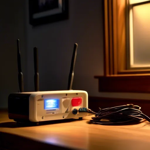 Como configurar o roteador após o serviço?