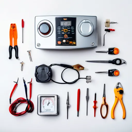 Fier de călcat cu funcție de oprire automată pe fundal alb