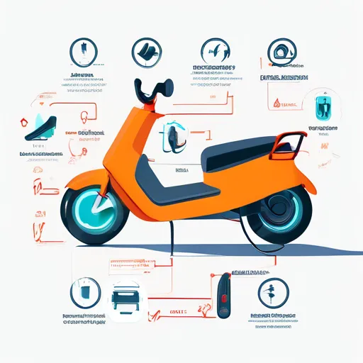 Kabel a konektor pro nabíječku elektrokoloběžky Kabel pro nabíječku elektrokoloběžky