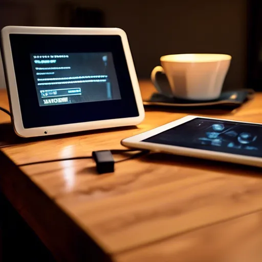 Como alterar a exibição em um tablet?