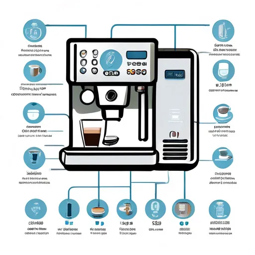 Kávéfőző digitális kijelzővel