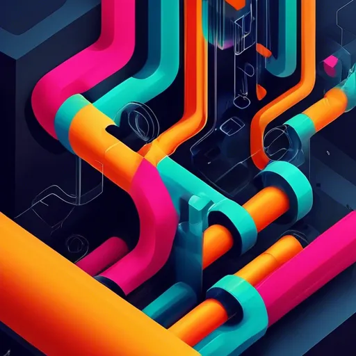 Čisté kanalizační trubky