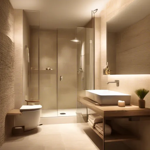 Perfekte Wahl einer Duschkabine für kompakte Räume Platzsparendes Bad mit Duschkabine