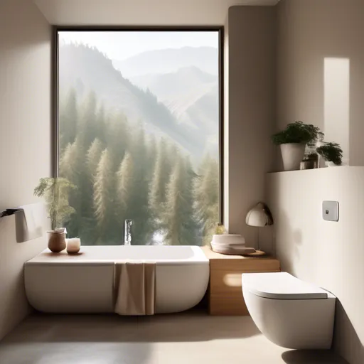 Choisissez entre des toilettes classiques ou suspendues pour gagner de la place.