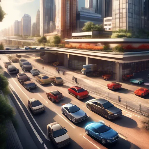 Step-by-step plan: transporting a car to another city