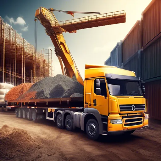 Come organizzare efficacemente la consegna di carichi pesanti nei cantieri edili Come organizzare il trasporto di carichi pesanti in un cantiere edile