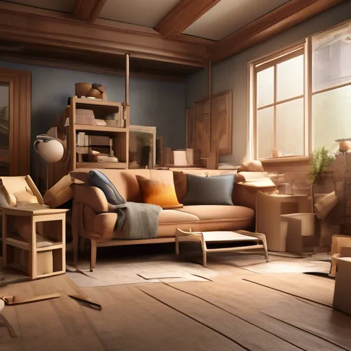 Skuteczne sposoby transportu mebli podczas remontu.