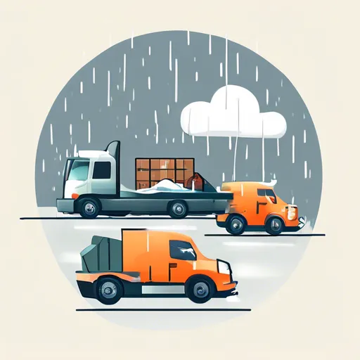 Skuteczne sposoby transportu towarów w trudnych warunkach pogodowych