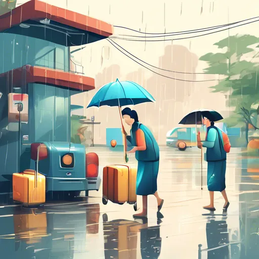 Come organizzare la consegna di beni durante la stagione delle piogge? Suggerimenti per trasportare oggetti in sicurezza quando piove