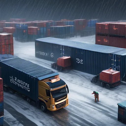 Wskazówki dotyczące przygotowania ładunku do transportu w deszczu i śniegu