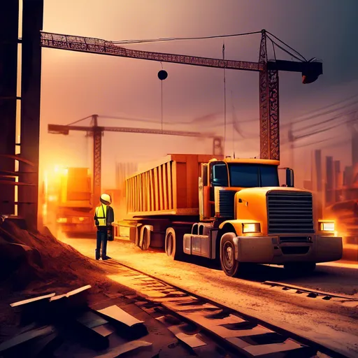 Jak przygotować plac budowy do transportu ładunku: etapy.